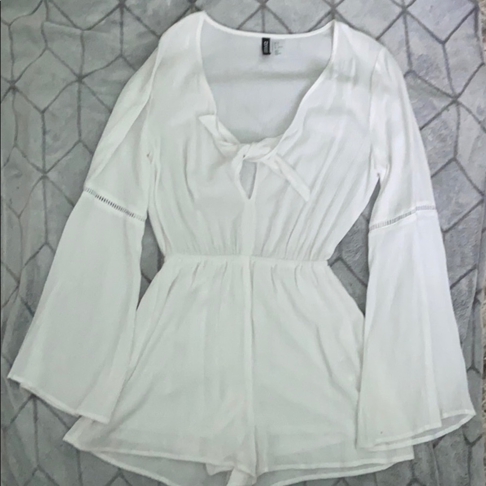 White  romper